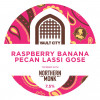 Raspberry, Banana, Pecan Lassi Gose, Northern Monk Collaboration