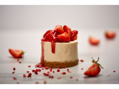 Gâteau Au Fromage À La Crème De Fraises