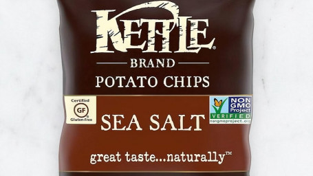 Kettle Brand Chips De Pommes De Terre Au Sel De Mer, 1 Once