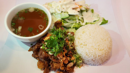 25. Bbq Pork Rice Dish