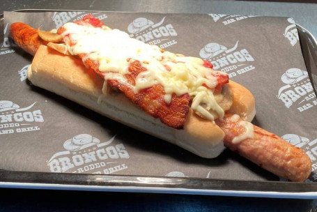 1 Footlong Hot Dog Rodeo Dog. Yeeeehaaaaa.