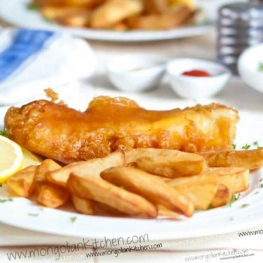 Chips De Poisson Panées À La Bière