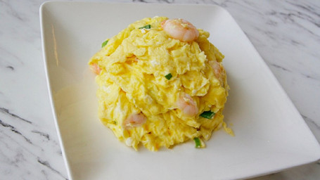 Egg With Shrimp And Green Onion Xiā Dàn