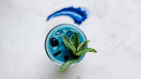 De-Stress Blue Mint Latte