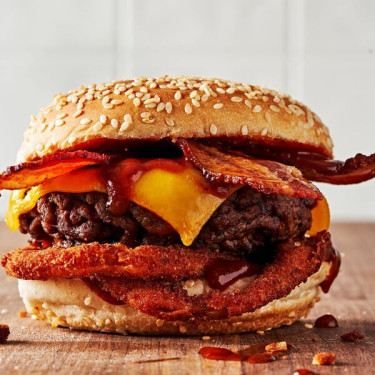 Gros Burger Bbq Au Bacon