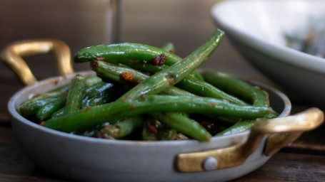 Haricots Verts Épicés Au Gingembre