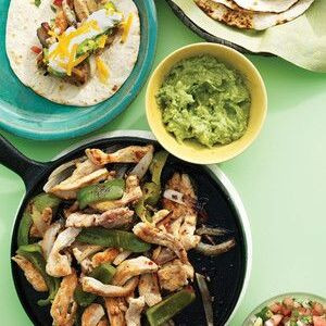 Déjeuner Fajitas Au Poulet