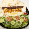 14. Chicken Beef Kebab With Naan Platter