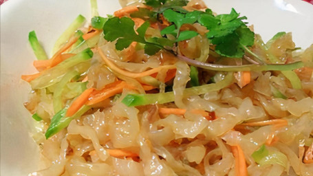 Liáng Bàn Hǎi Zhē Jelly Fish With Cucumber