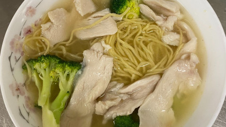 Chicken Or Bbq Pork Noodle Soup