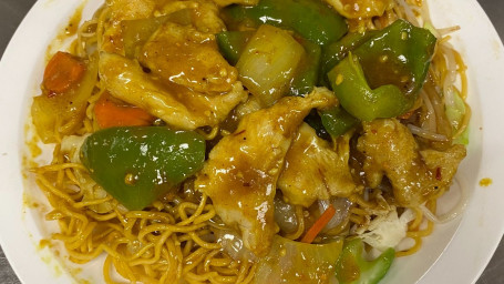 Curried Beef (Or Chicken) Chow Mein