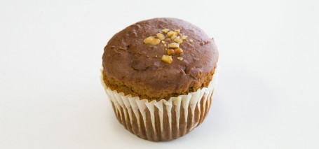 Vegan Pumpkin Walnut Muffin