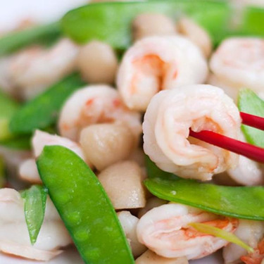 Crevettes Aux Légumes Chinois