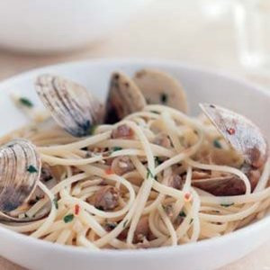 Linguine Avec Sauce Aux Palourdes