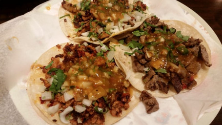 3 Taco Plate Soft Tacos Only