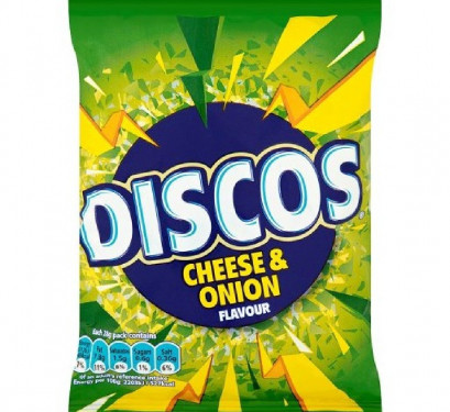 Discos Cheese Onion Crisps 70G