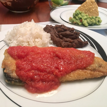 Assiette De Chile Relleno