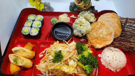 Vegetable Bento Cài Biàn Dāng