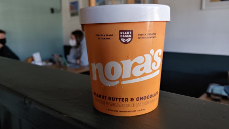 Nora's Peanut Butter Chocolate Ice Cream (Vegan, 500Ml)