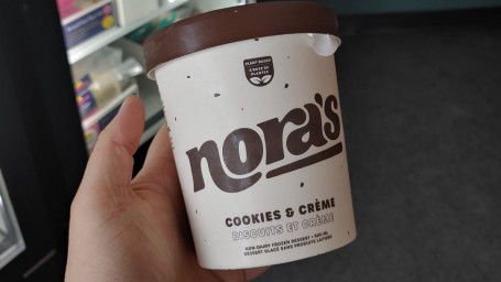 Nora's Cookies And Creme Ice Cream (Vegan, Gluten-Free)