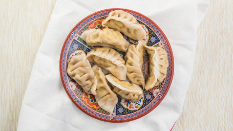 6. Steamed Dumplings (8) Shuǐ Jiǎo