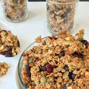 Granola Aux Noix De La Récolte