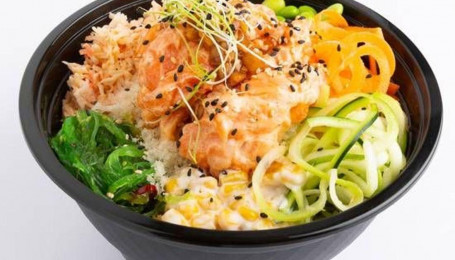 B01.Salmon Sashimi Bowl