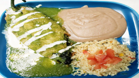 1 Vegan Chicken Chile Relleno Plate