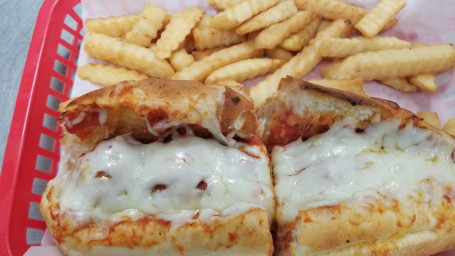 Meatball Parmigiana Sub (8