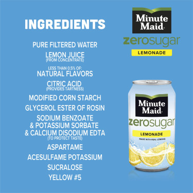 Macho Minute Maid Light Lemonade