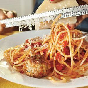 Spaghetti Et Boulettes De Viande