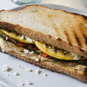 Sandwich Aux Légumes Grillés