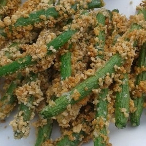 Frites Croustillantes Aux Haricots Verts