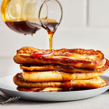 Bâtonnets De Pain Perdu Avec Sirop