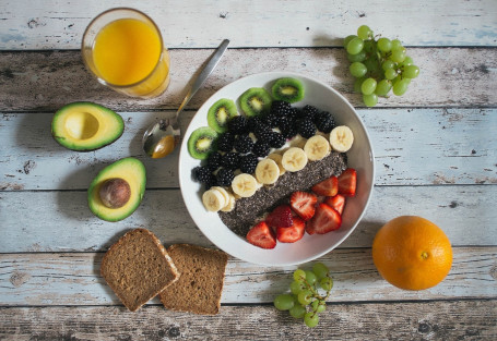 Bol De Petit-Déjeuner Pauvre En Glucides