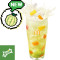 Soda Aromatisé Au Yaourt Et Au Melon Avec Cocktail De Fruits Mì Guā Rǔ Suān Wèi Tè Yǐn