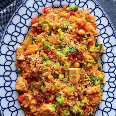 Riz Frit Au Tofu