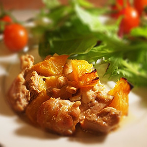 Poulet À L'écorce D'orange