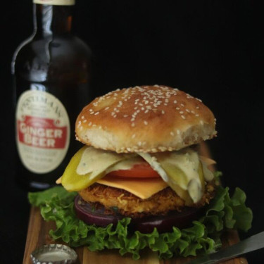 Burger Épicé Au Paneer