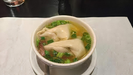 513. Pork Wonton Soup Zhū Ròu Shuǐ Jiǎo Tāng