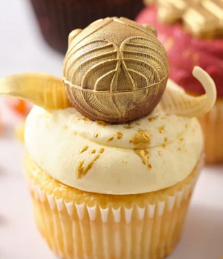 Golden Snitch Single Cupcake Box