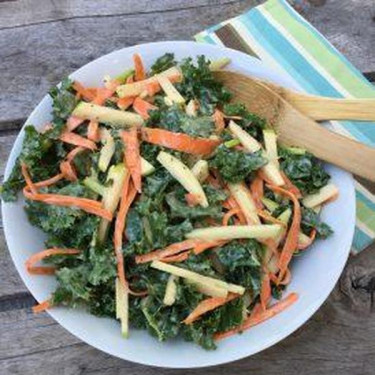 Salade De Chou Kale Aux Pommes