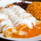 Enchiladas with Rice and Beans