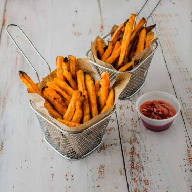 Panier De Frites De Patates Douces