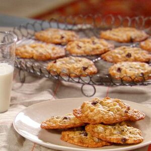 Cookie Aux Flocons D'avoine Et Pépites De Chocolat