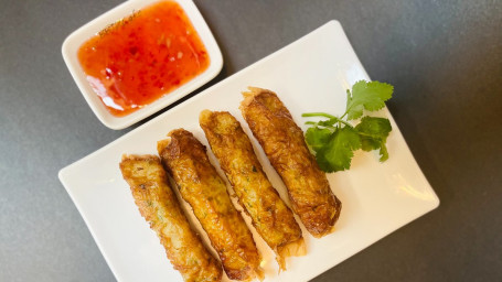Sū Zhà Xiā Juǎn/Deep Fried Shrimp Rolls (4)