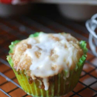 Muffin Streusel À La Cannelle Avec Pépites De Chocolat Blanc