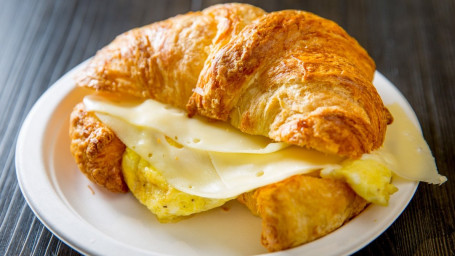 Croissant, Egg And Cheese Sandwich