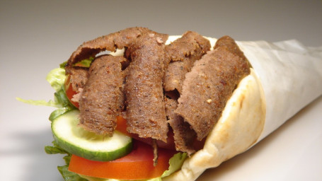 16. Lebanese (Meat, Hummus, Tabouli, Salad, Sauce)