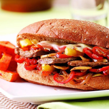 Sandwich De Steak De Poulet